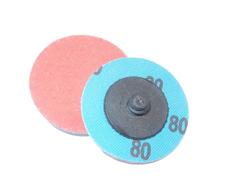 dischi abrasivi in tela ad attacco rapido Maschio tipo R d. mm. 50 grana p 80 Ceramicato