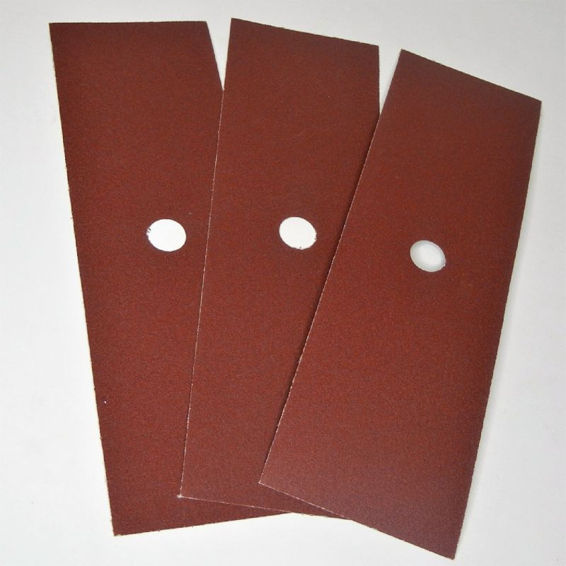 strisce abrasive in tela resistente corindone mm. 100 x 320 x f.20 p180 a
