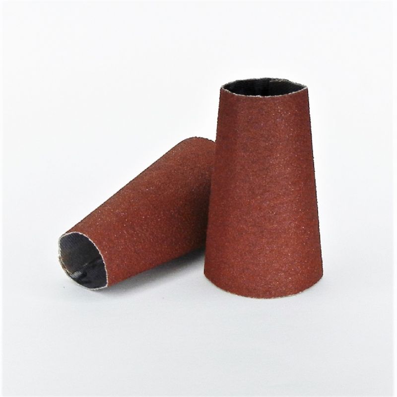 anelli conici tela abrasiva d. mm. 36 - 22 x 60 p 100 a corindone
