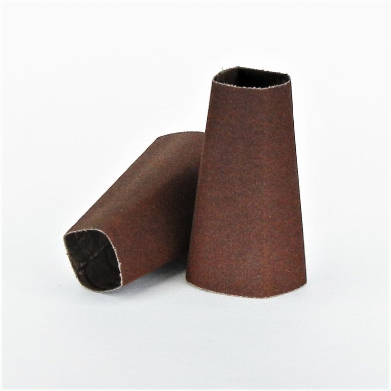 anelli conici tela abrasiva d. mm. 36 - 22 x 60 p 180 a corindone
