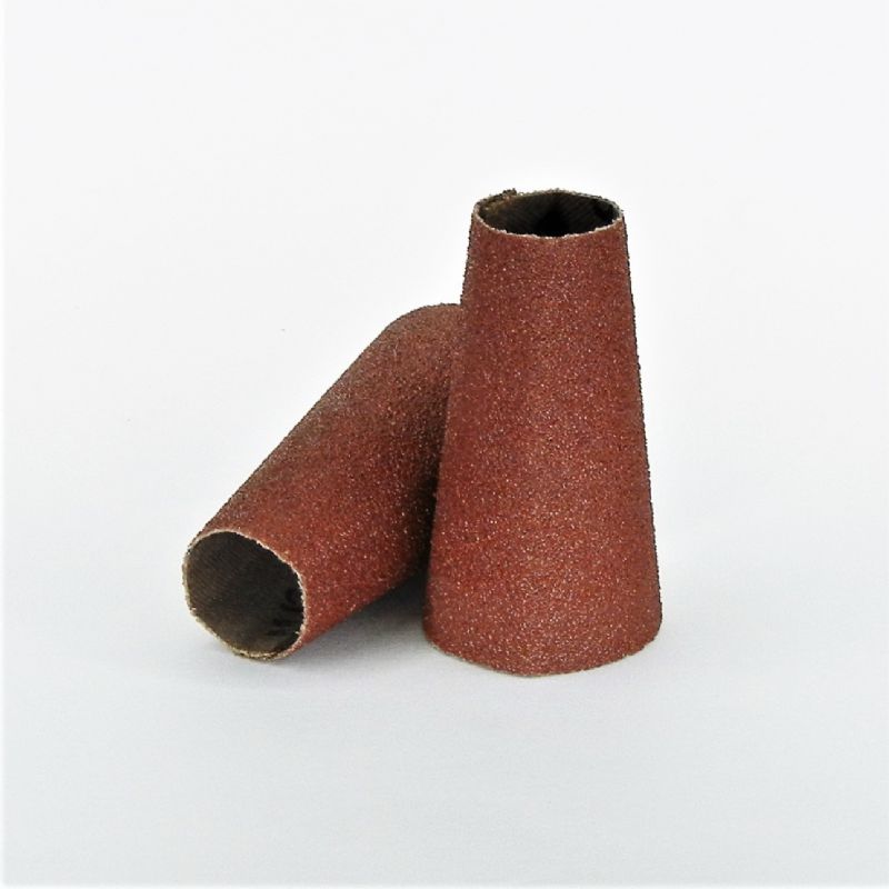 anelli conici tela abrasiva d. mm. 36 - 22 x 60 p 60 a corindone