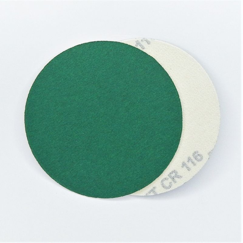 dischi abrasivi in carta stearata + velcro  d. mm. 115 p. 240 crm tipo Hermes Ceramit cr116