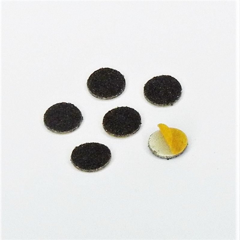 dischi abrasivi in tela corindone adesiva psa autoadesivi microdischi d. 08 mm. p 80 a