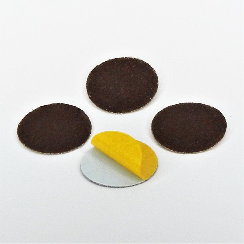 dischi abrasivi in tela corindone adesiva psa autoadesivi microdischi d. 33 mm. p 280 a