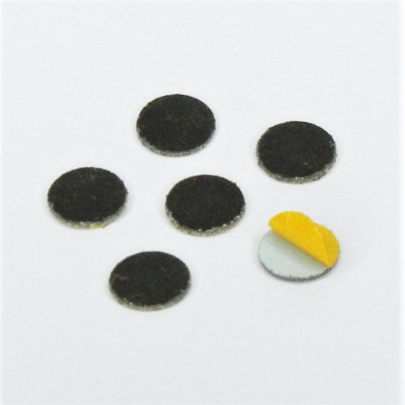 dischi abrasivi in tela corindone adesiva psa autoadesivi microdischi d. 10 mm. p 400 a